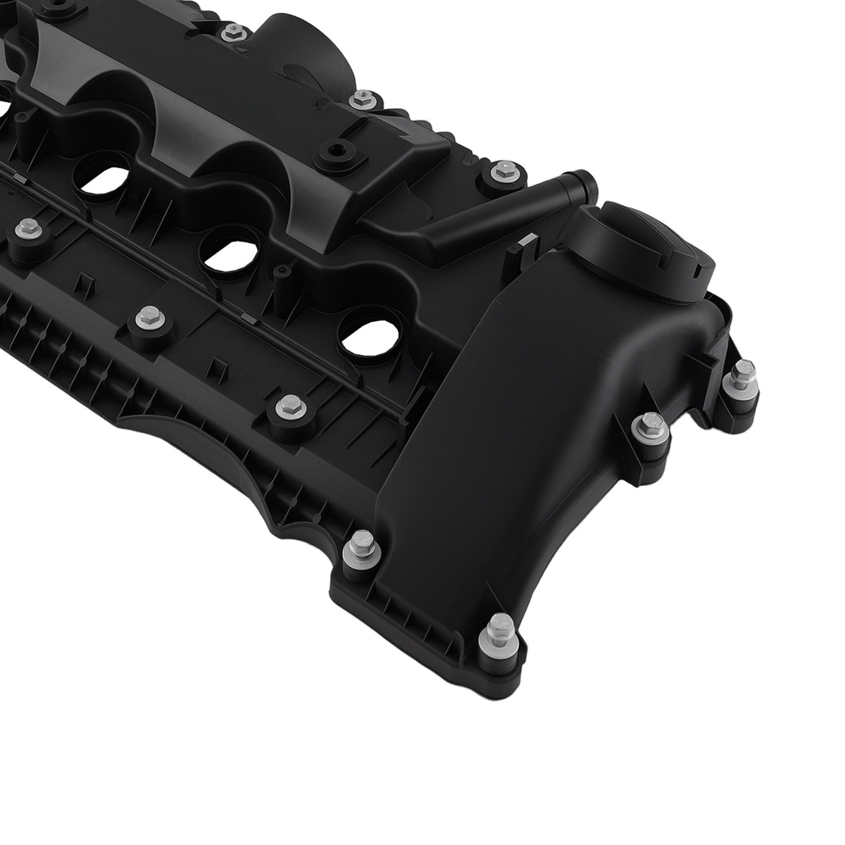 Engine Valve Cover compatible For BMW 545i 550i 645Ci 650i 2004-2010 11127522150