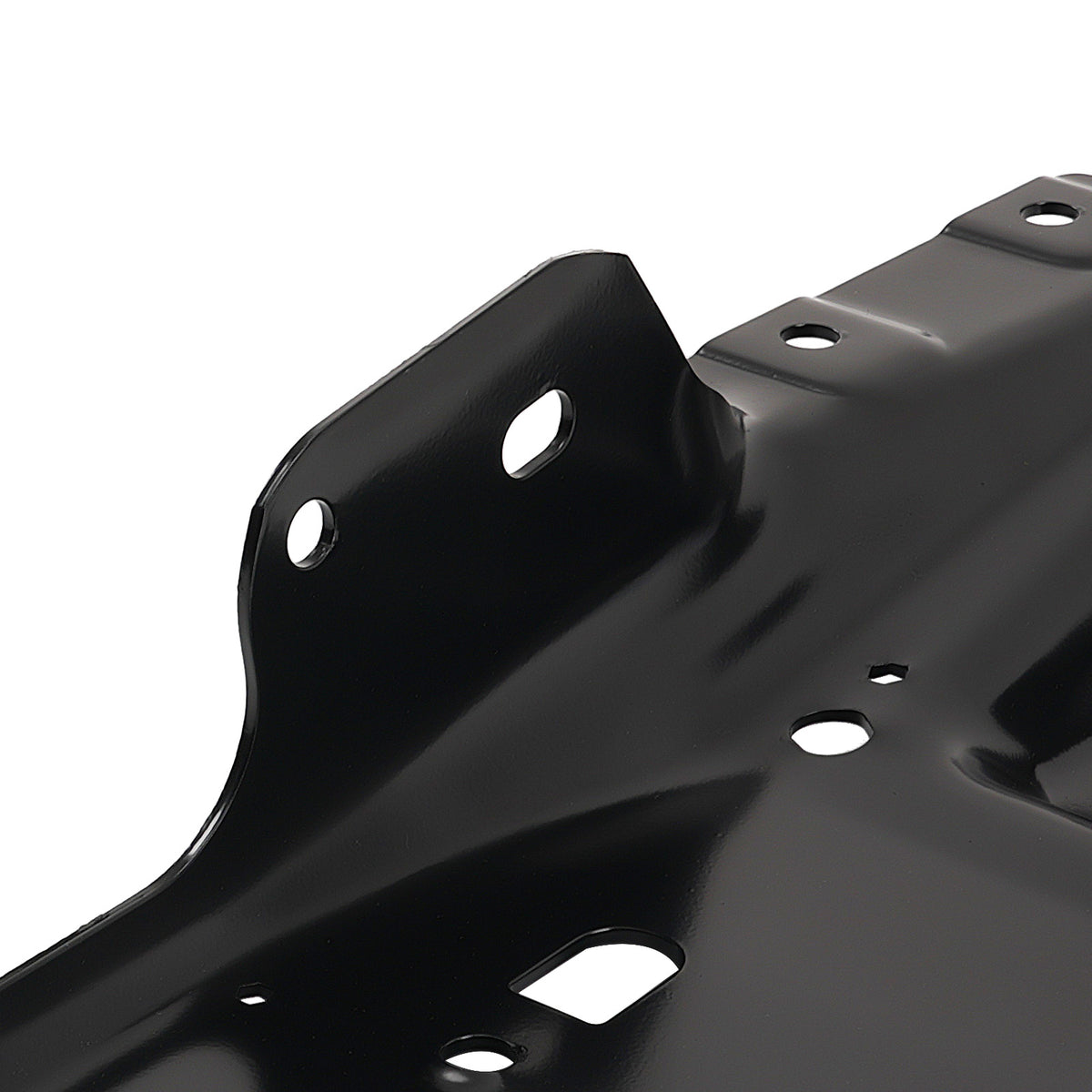 Bumper Bracket Front compatible For Chevrolet Silverado 1500 2019-2021 GM1063125 Black