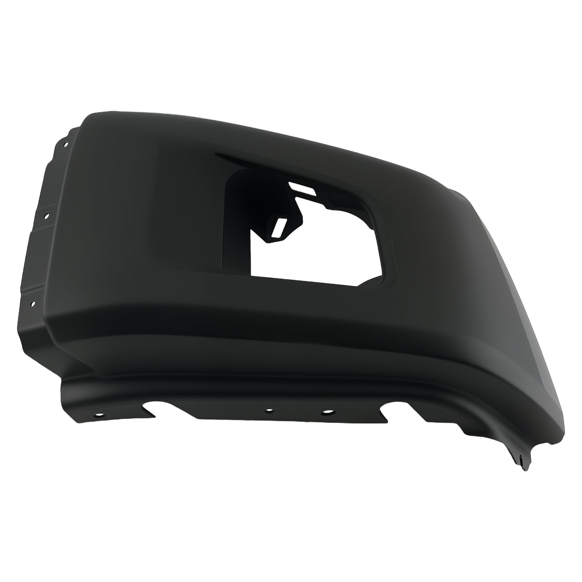 Front Right Black Bumper End compatible For Toyota Tundra 14-2021 TO1005182 Plastic