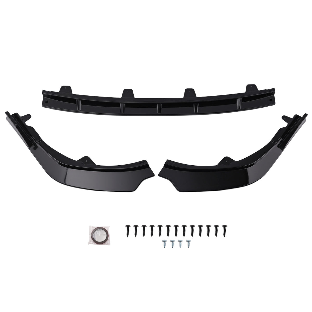 Gloss Black Front Body Kit compatible For Toyota Camry SE XSE 21-22 Bumper Lip Protection