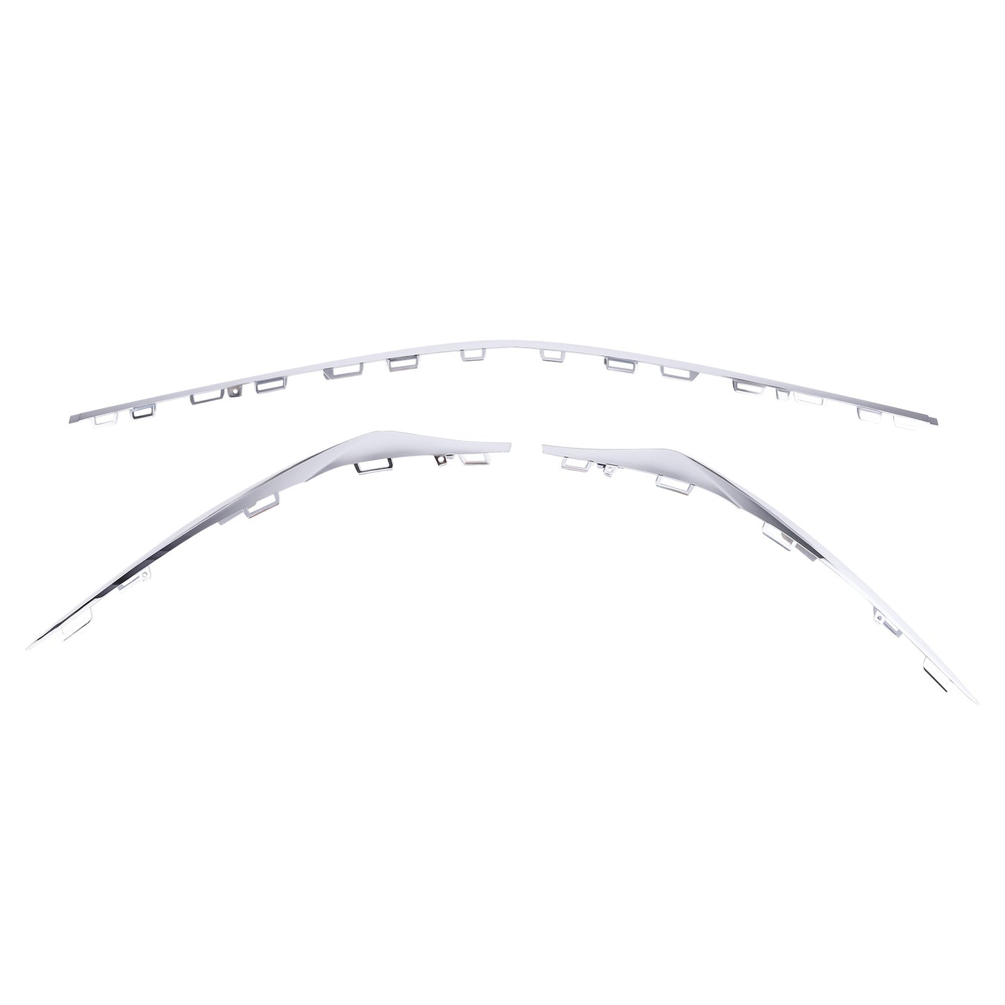 Front Bumper Cover Molding Trim compatible For Mercedes Benz W117 CLA 180 200 250 2016-19