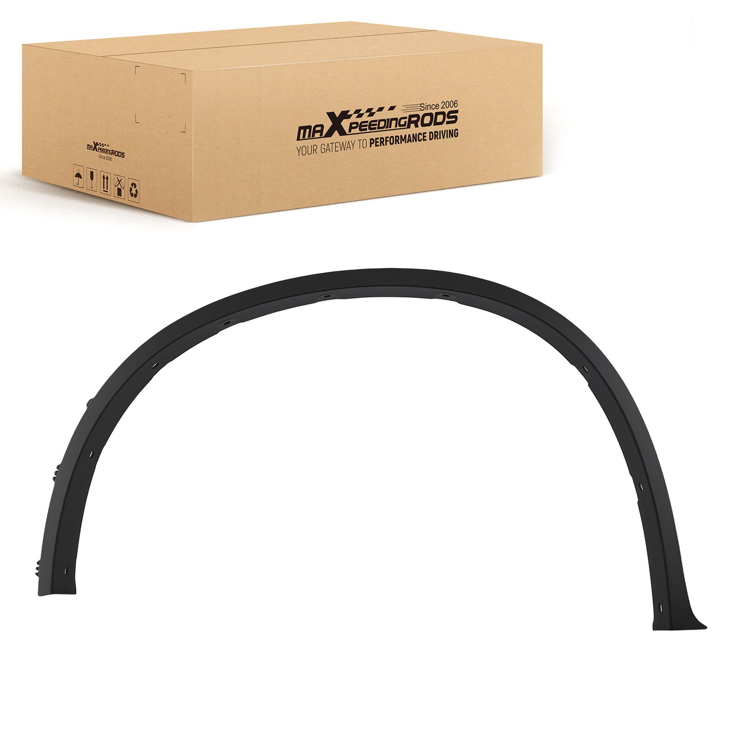 Fender Flare Trim compatible For BMW X6 2008-2014 51777176235 Right Rear Black New