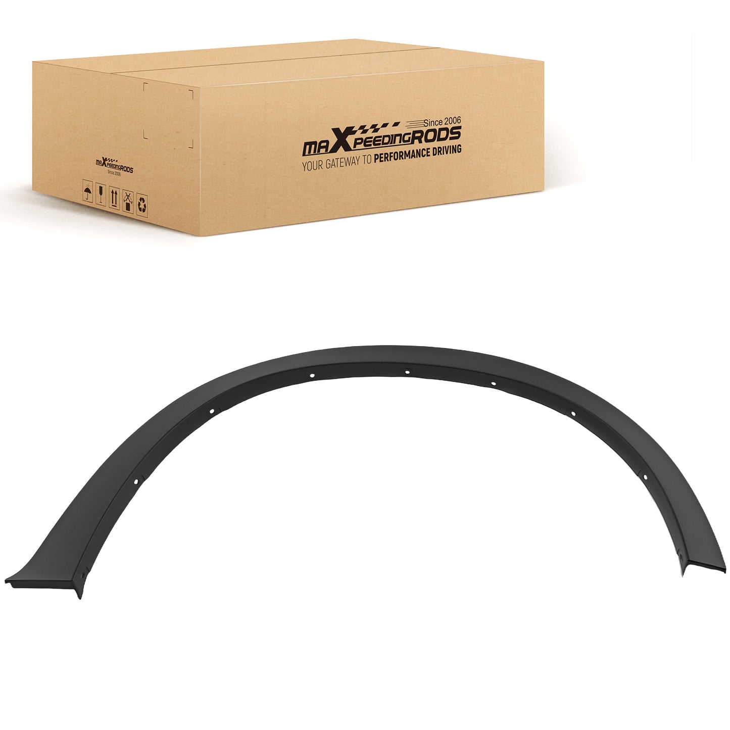 Fender Trim Left compatible For BMW X5 xDrive35i xDrive30i 2007-2013 51777158428 Black