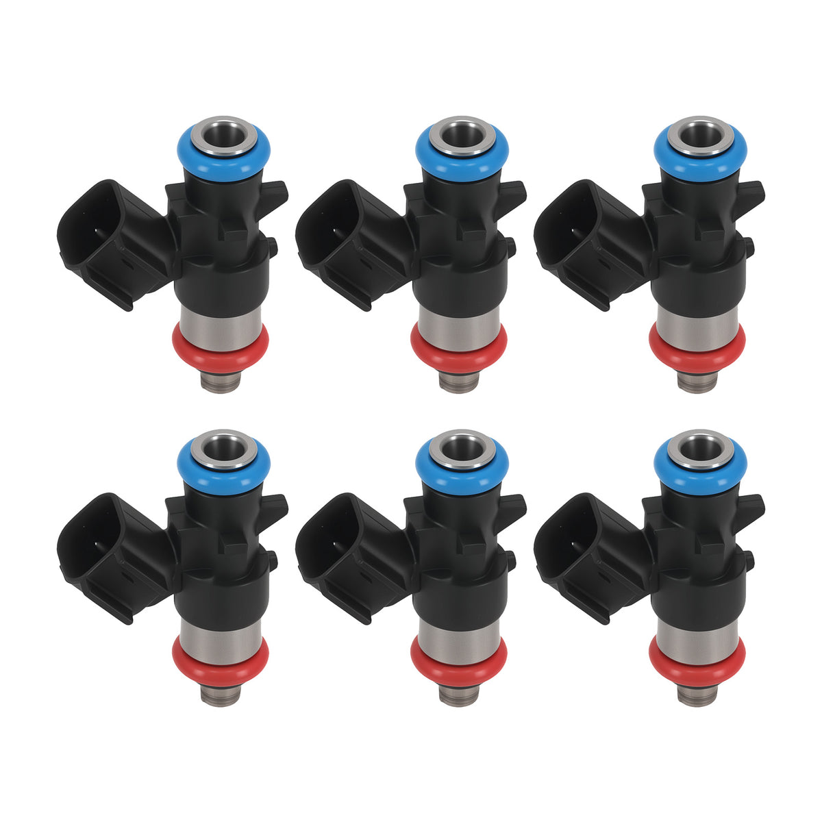 Set of 6 Fuel Injectors compatible for Dodge Durango Grand Caravan Journey 3.6L 2011-2017