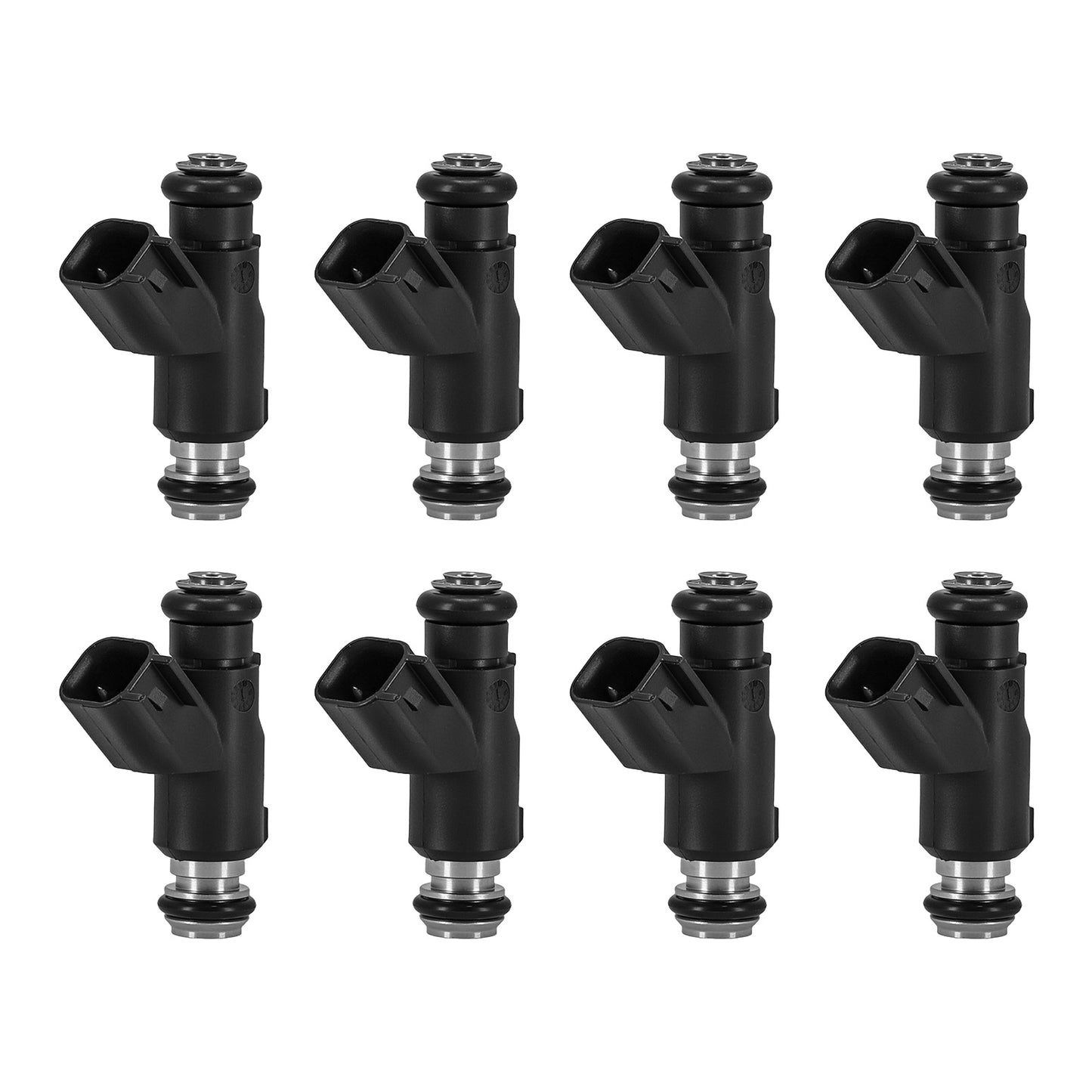 8pcs Fuel Injectors compatible For Chevrolet GMC Hummer Cadillac Siverado Express compatible For H3