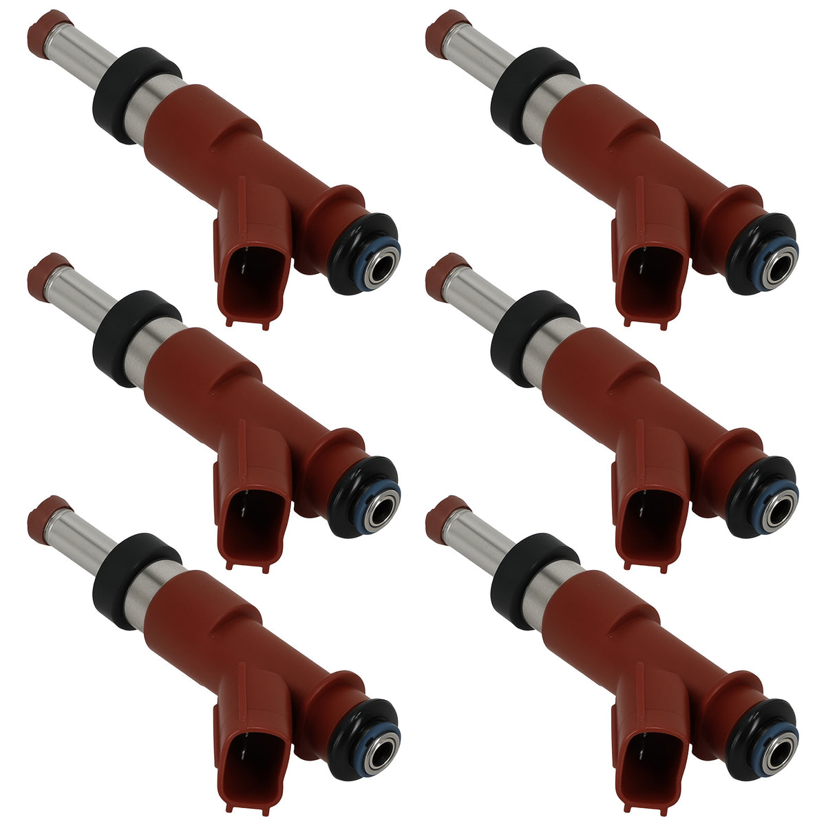 6X Fuel Injectors compatible For Toyota Avalon compatible For Camry Lexus ES350 3.5L 2005-2011 23250-31050