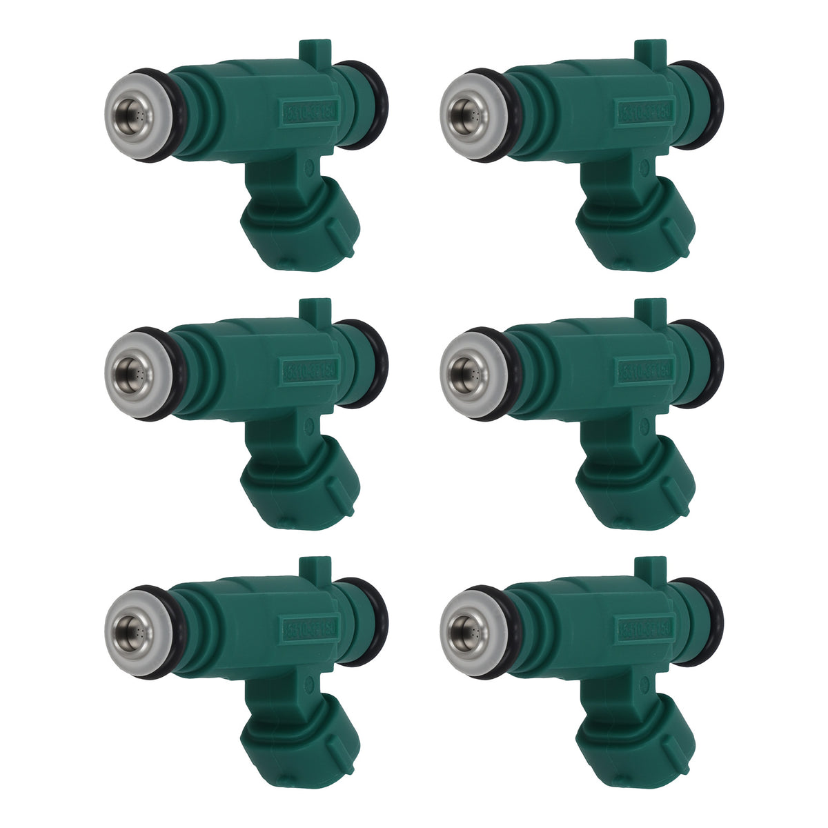 6x Fuel Injectors compatible For Hyundai Tiburon Santa Fe 2.7L V6 FJ660 2005-2008