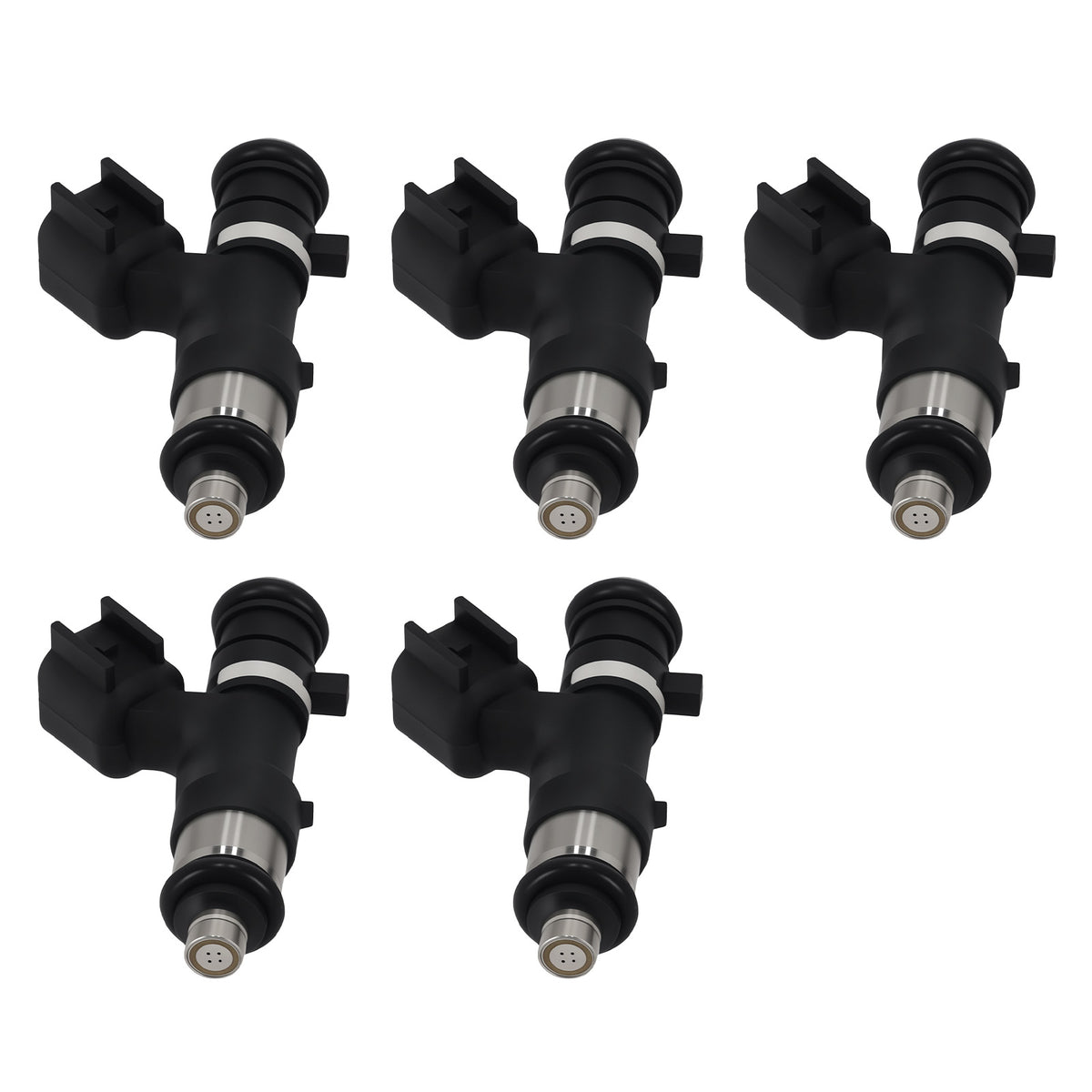 5Pcs Fuel Injector compatible For Volvo C30 C70 2.5L Turbo 2006-2013 FJ1065 30757534