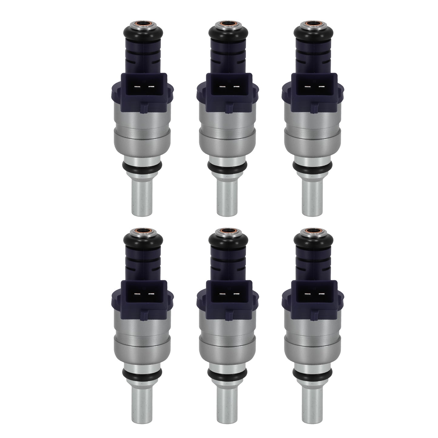 2 Hole Fuel Injectors 6x compatible For BMW X3 X5 330i 3.0L A2C59514053 2001-2006
