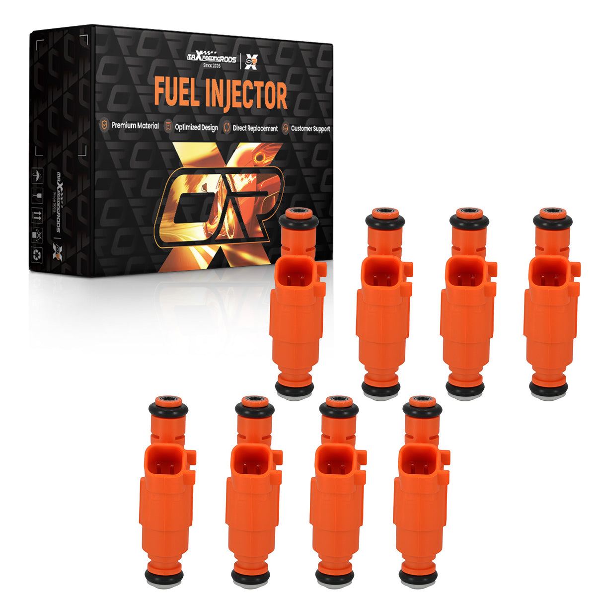 8pc Fuel Injector Kit compatible for Ford F250 compatible for Mercury Grand Marquis 4.6L 822-11150