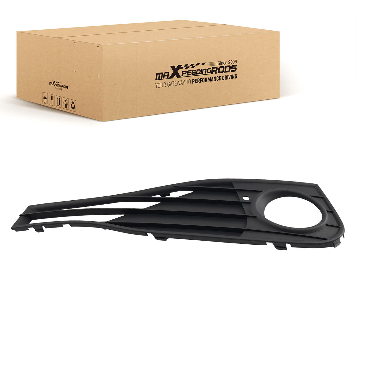 Fog Light Cover Front Bumper Left compatible For BMW 435i xDrive 3.0L 2014-2016 BM1038194