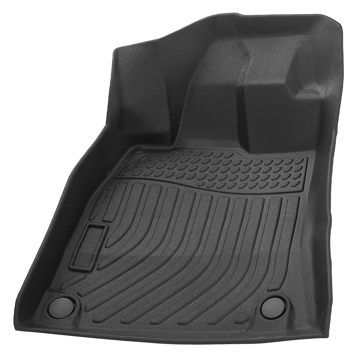 Black All- Weather Floor Mats compatible For Audi A4/S4/A4 Quattro 2009-2016 TPE Rubber