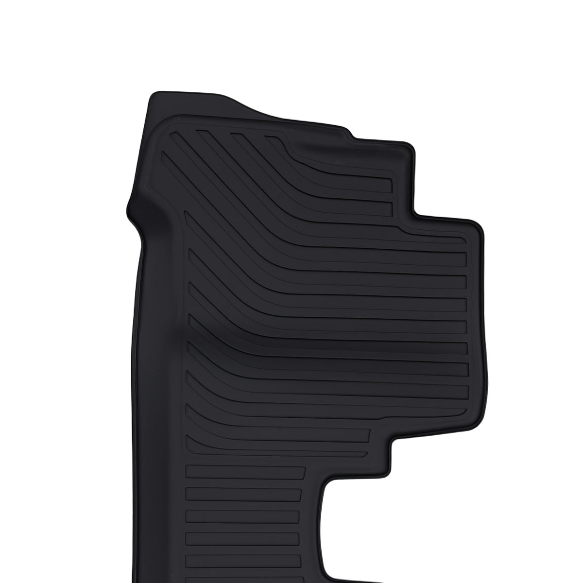 All- Weather Black Floor Mats compatible For Chevrolet Bolt EV 2017-2023 TPE Rubber