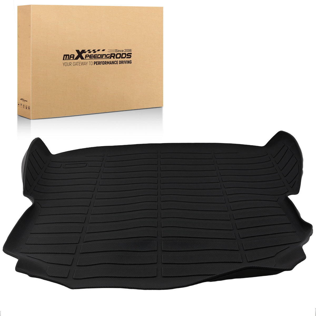 Anti-Slip Black Cargo Mat compatible For Honda Civic Sedan 2016 2017-2021 TPE Trunk Liner