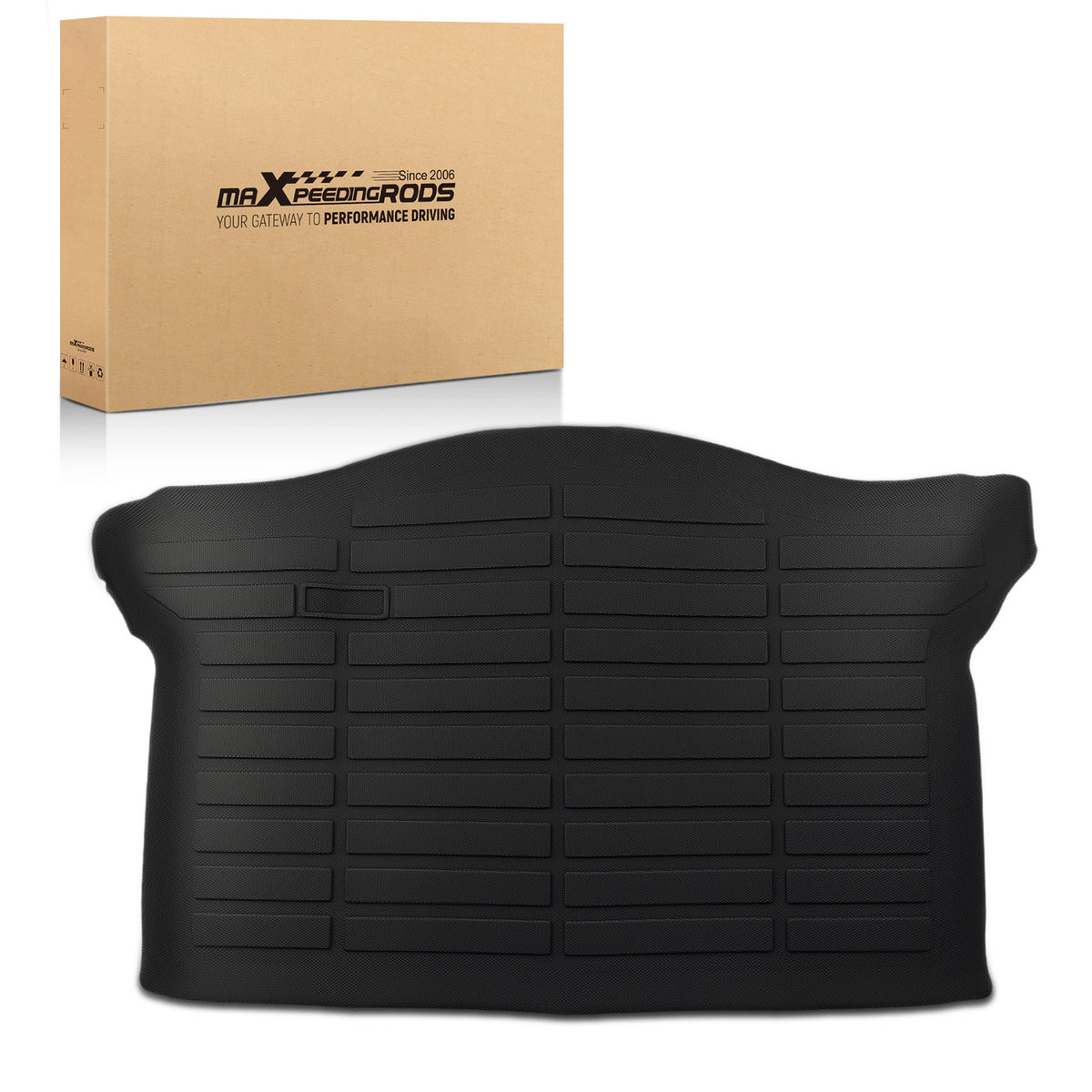 All- Weather Black Cargo Mat compatible For Honda 2015-2020 TPE Rear Trunk Floor Liner