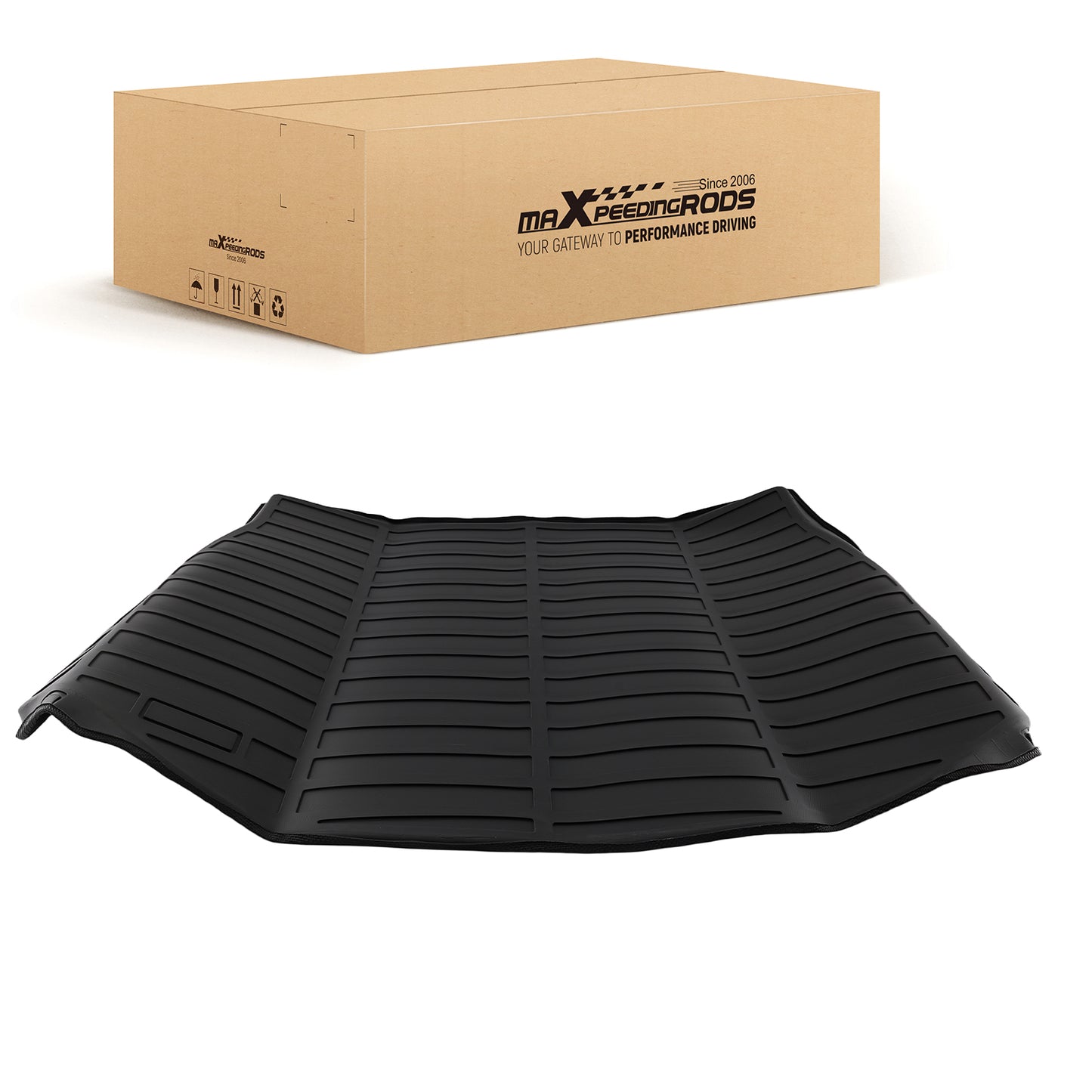 All- Weather Cargo Mat compatible For Lexus NX NX250 NX350 NX350h NX450h 2022-2024 Black