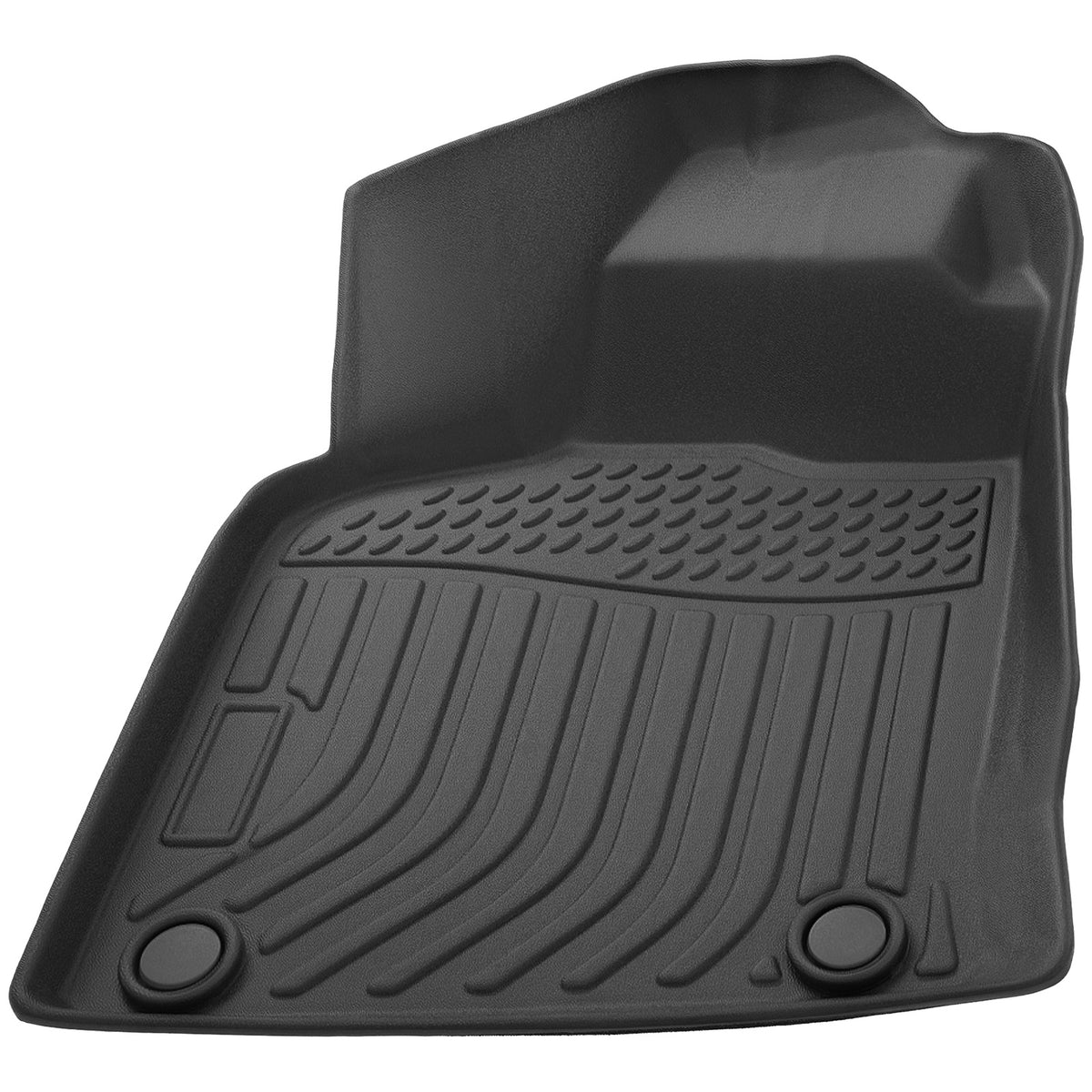 All Weather Floor Mat Set compatible For Audi Q5/SQ5 2009-2017 TPE Rubber Black Car Carpet