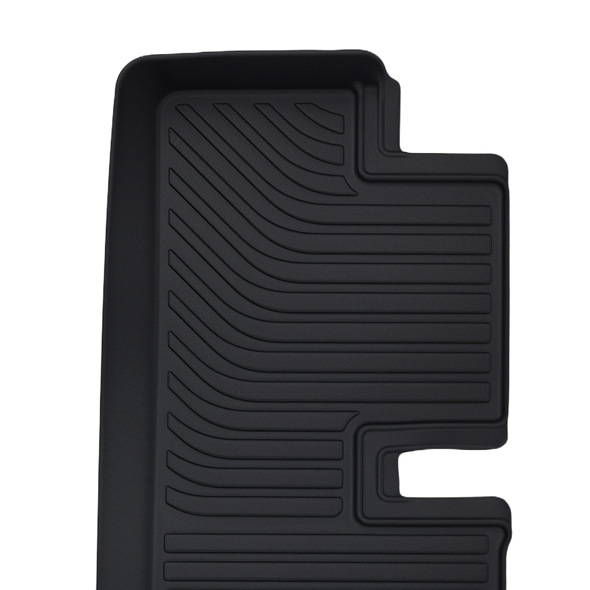 All- Weather Black Floor Mats compatible For Tesla 3 2017-2023 TPE Anti-Slip Waterproof