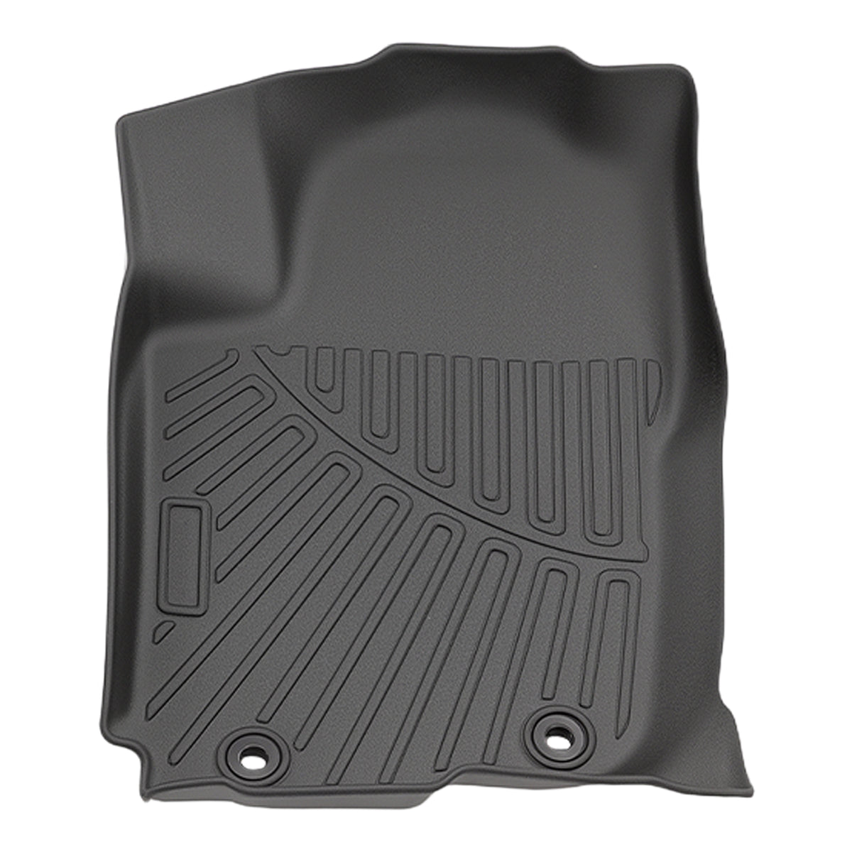 3-Piece Floor Mats compatible For Toyota RAV4 2013-2018 Black TPE Rubber FrontRear Set