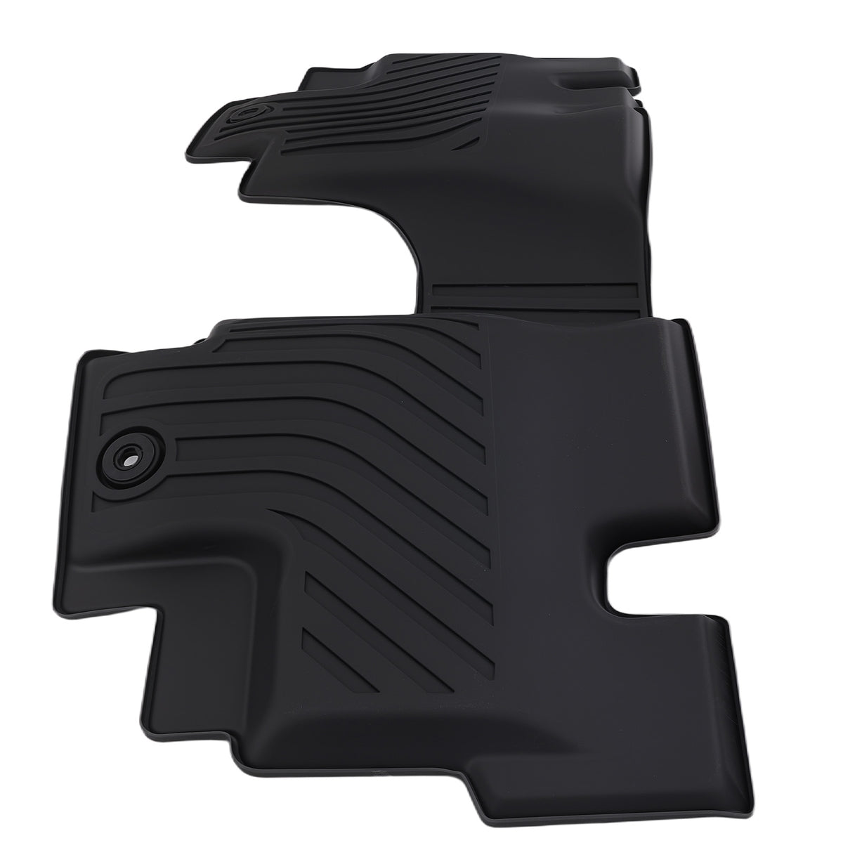 All Weather TPE Floor Mats compatible For Jeep Wrangler Unlimited 4Dr 2014-2017 Black