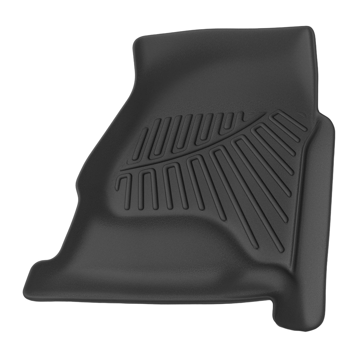 3PC All Season TPE Floor Mats compatible For Chevrolet Tahoe GMC Yukon 15-20 Black Set