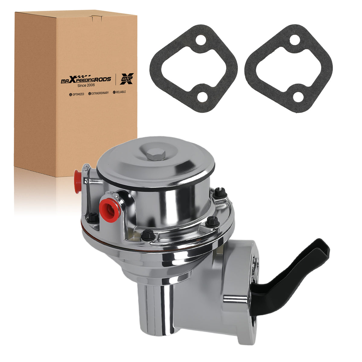 Mechanical Fuel Pump compatible For Chevy Big Block BBC 396 402 427 454 V8 80 GPH 6 PSI