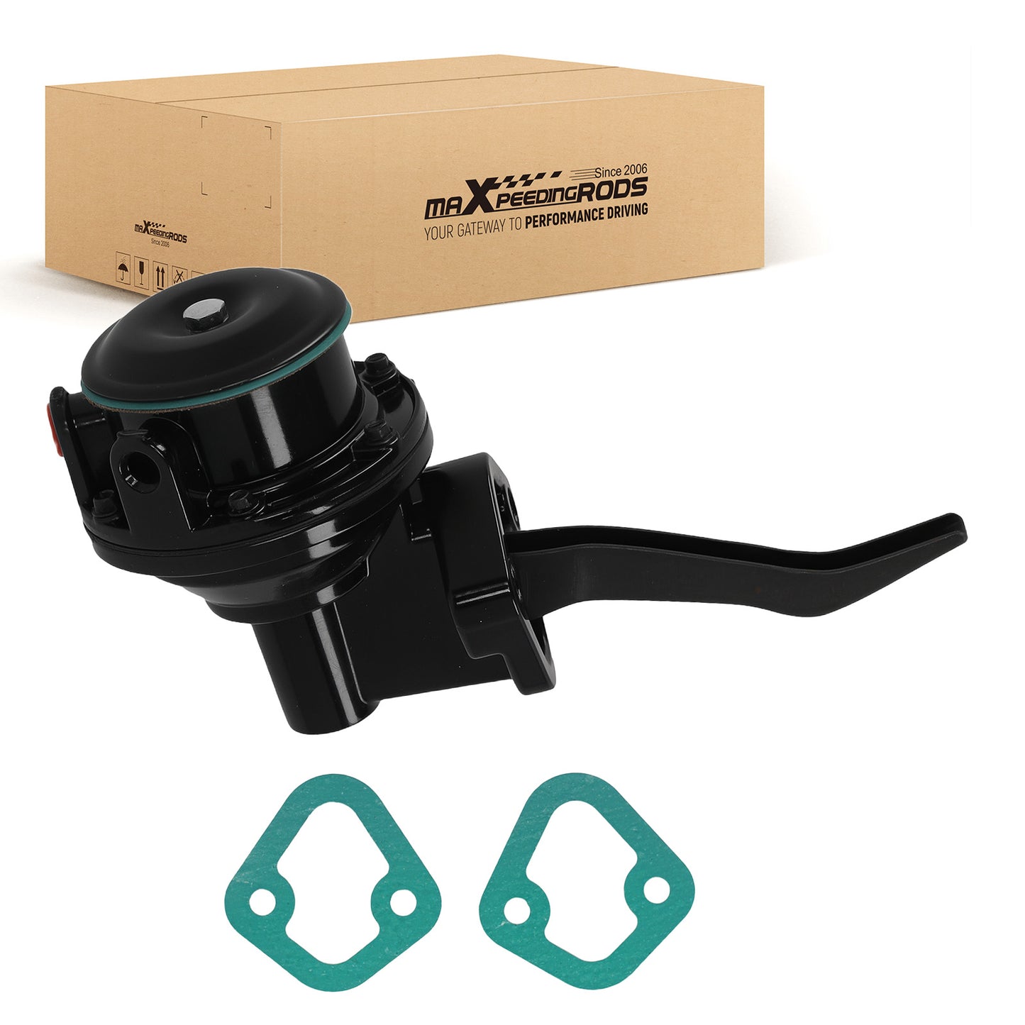 Mechanical Fuel Pump 6 PSI 80 GPH compatible For Ford FE V8 352 390 406 427 428 compatible For Mustang