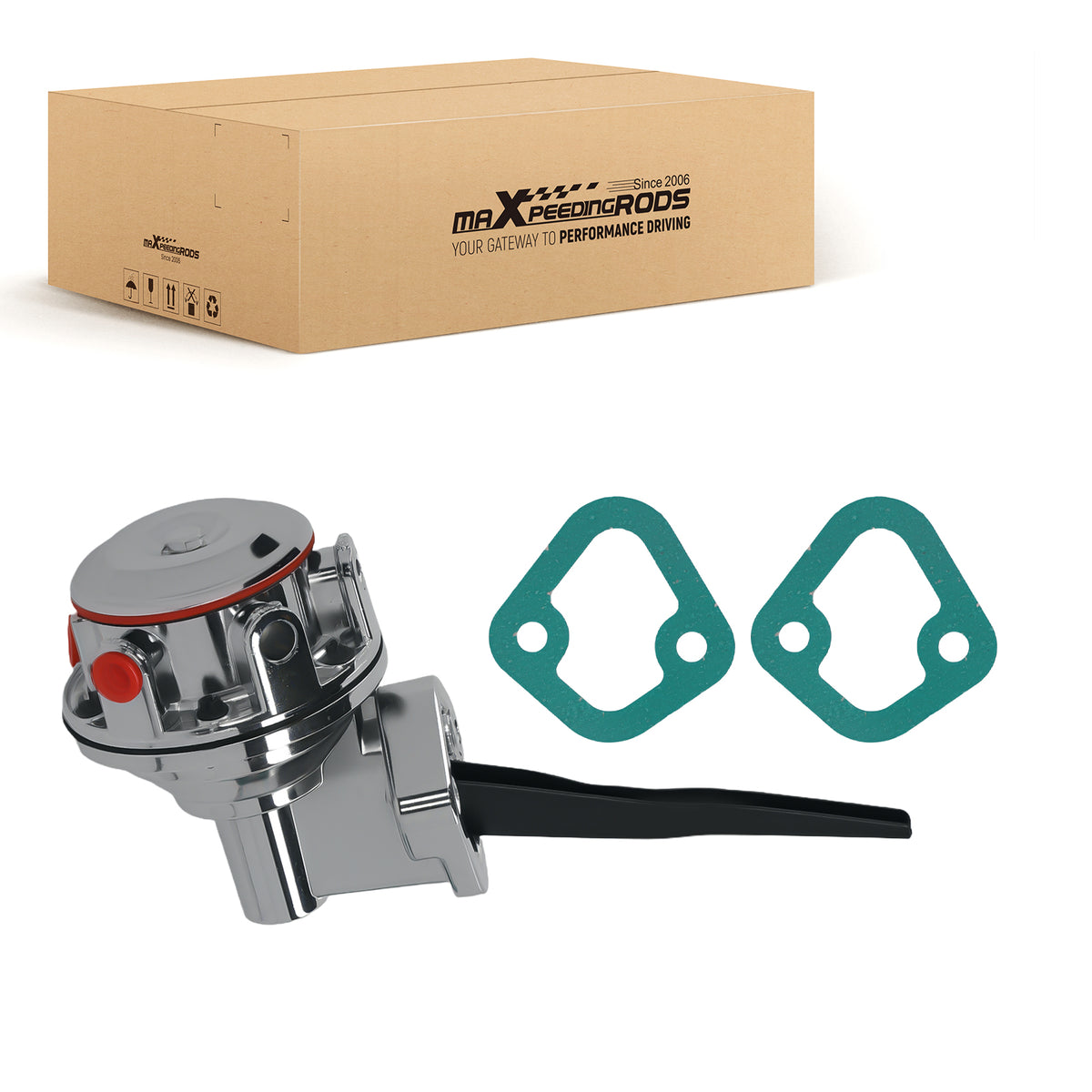 Mechanical Fuel Pump 6 PSI 80 GPH compatible For Ford 385 Series 429 460 V8 Big Block