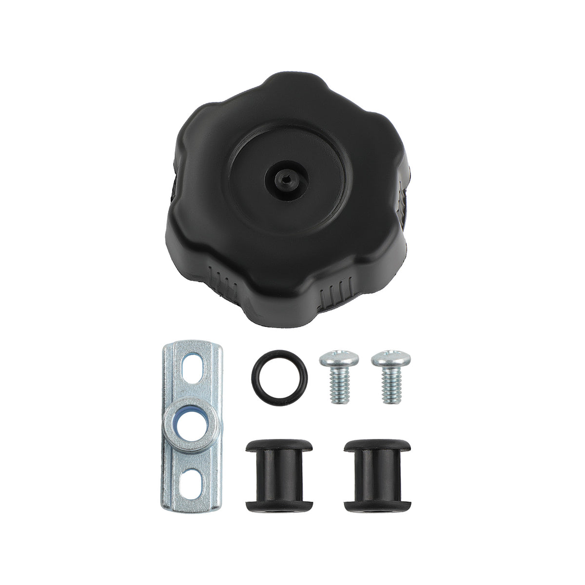 Plastic Fuel TankGas Cap compatible For Honda FourTrax TRX250 2x4 85-87 TRX250R 2x4 1986