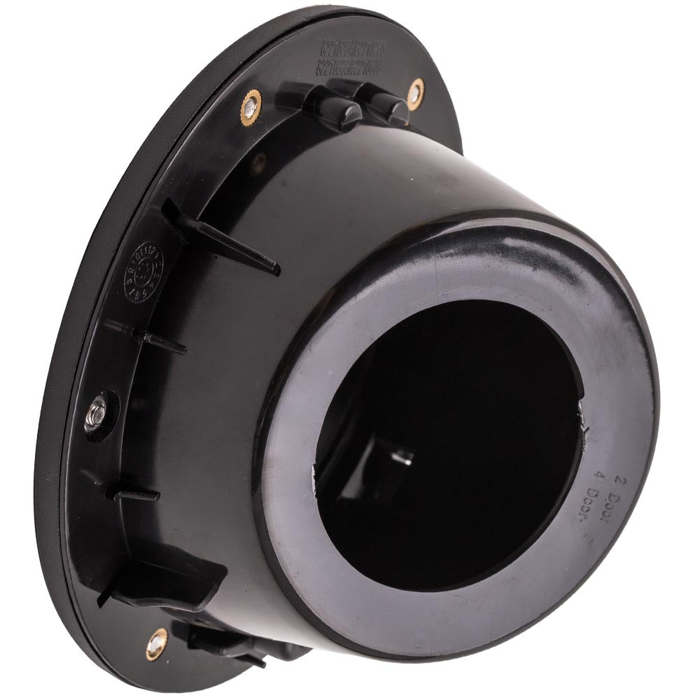 Compatible For Jeep JK compatible For Wrangler Gas Fuel Cap Door Tank Cover ABS Base Aluminum Cap Black 07