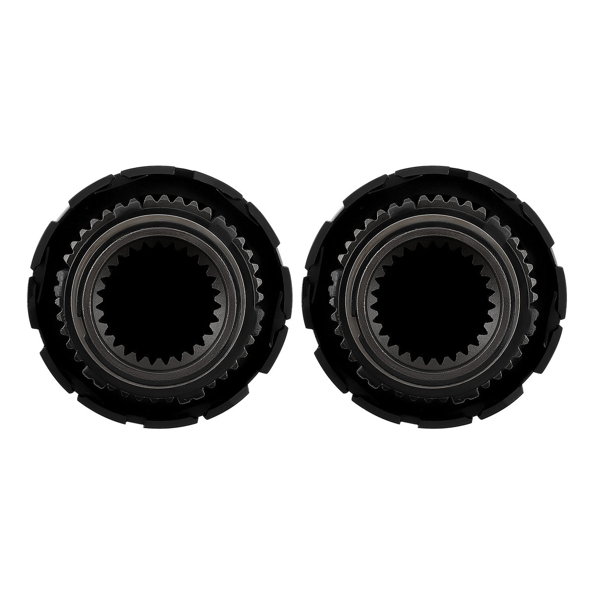 2x Front Manual Locking Hubs compatible For Ford Ranger 1998-2000 compatible For Mazda Pickup 2001-2008