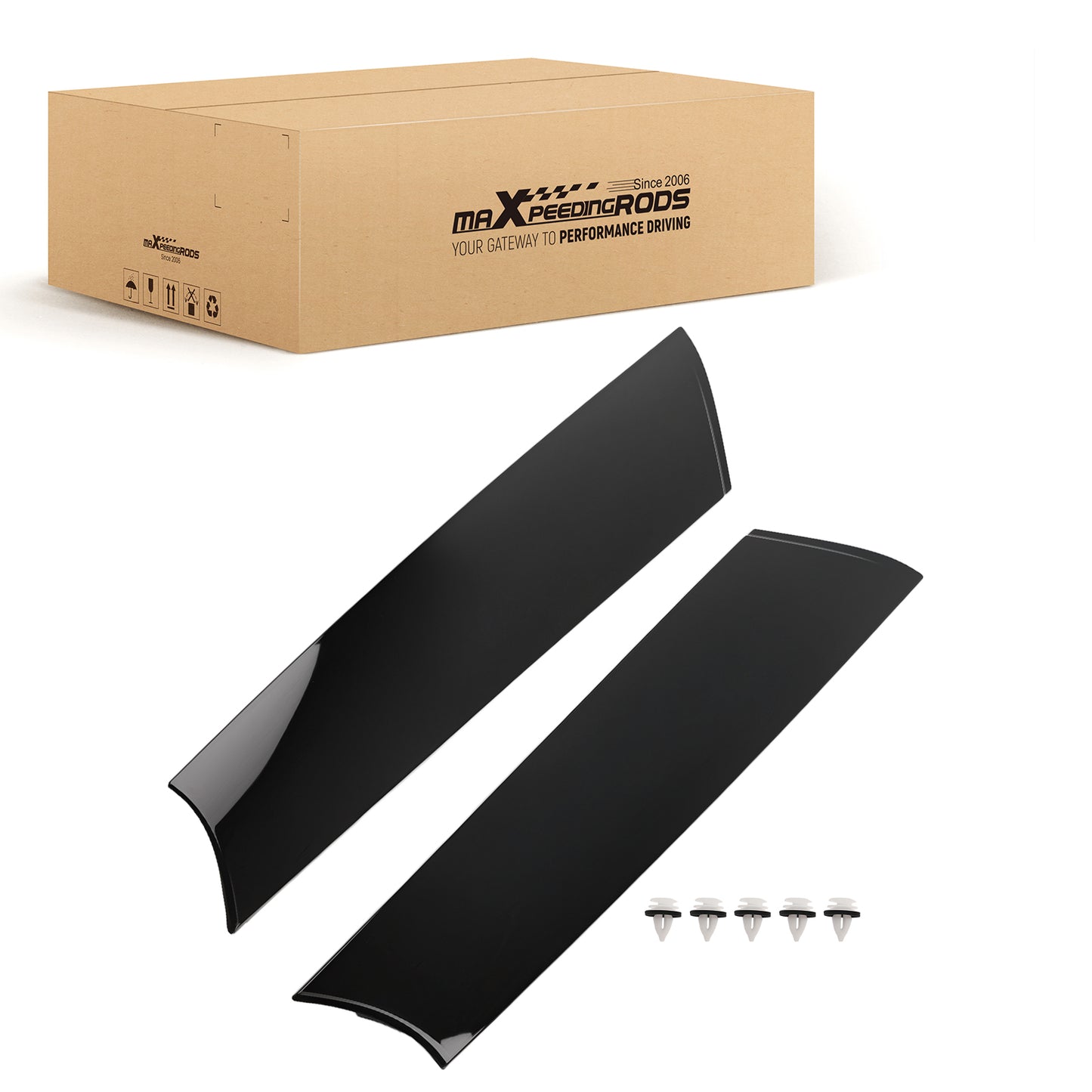 Front A Column Assembly compatible For Mini Cooper R57 2009-2015 51137272584 Black