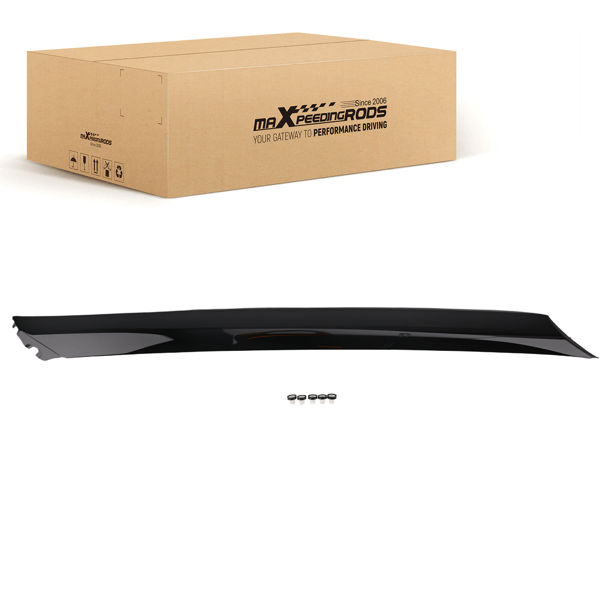 Front Cover Trim Left Black compatible For Nissan Maxima 16-20 768374RA0A ABS