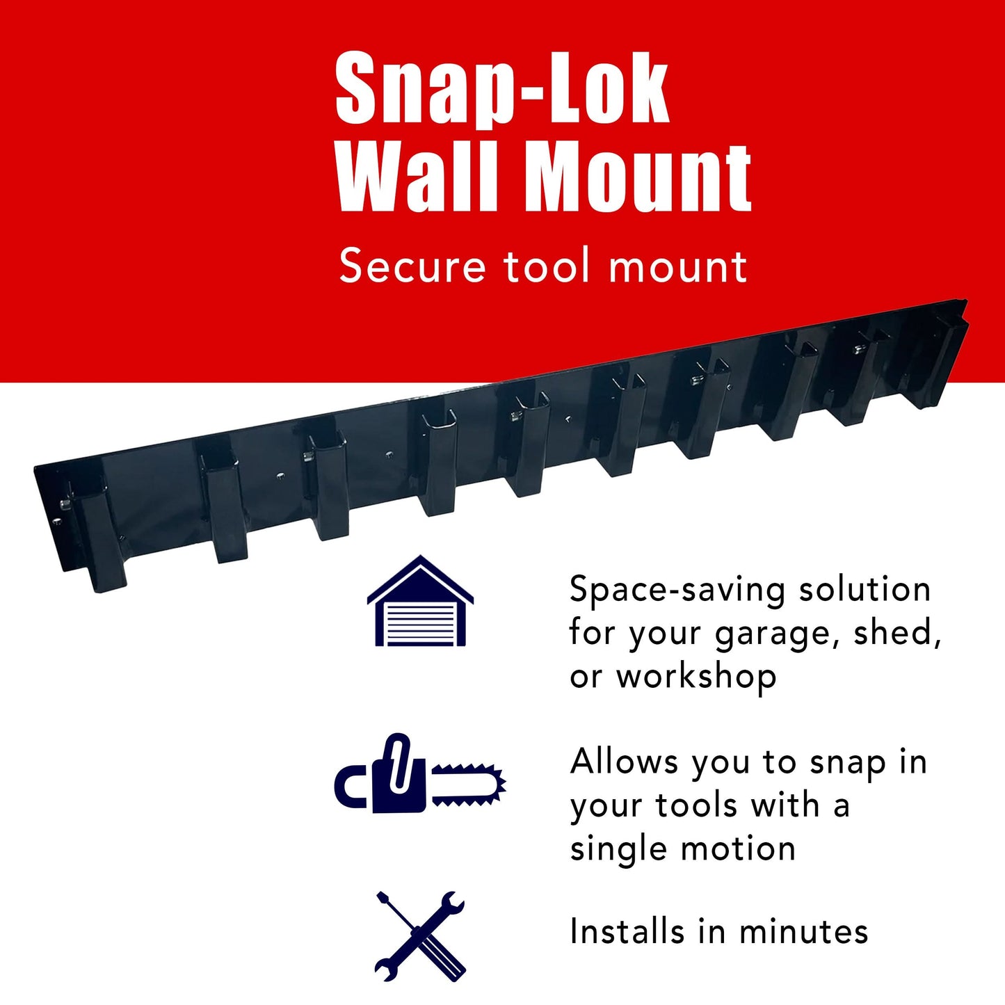GearHaul Snap-Lok Wall Mount