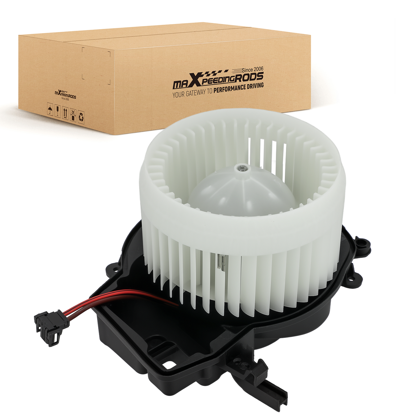 HVAC Blower Motor w/ Fan compatible For Mercedes-Benz C32/C55 AMG W203 2002-2007 35080