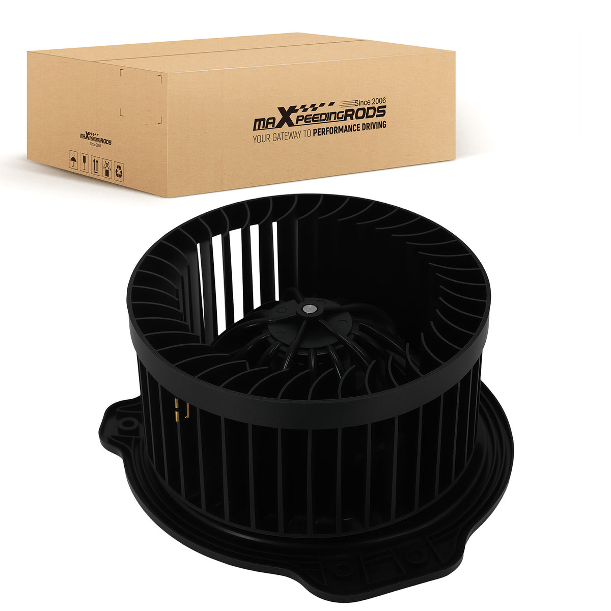 HVAC Blower Motor Fan Assembly compatible For Volvo 850 T-5/R 1995-1997 3506530 2 Pins