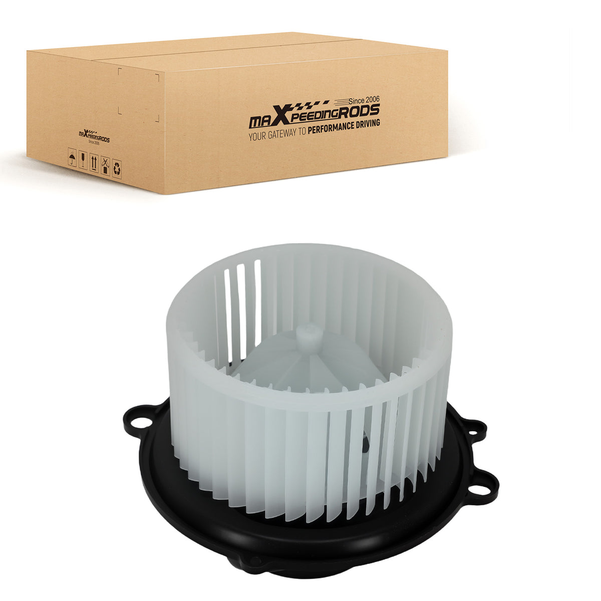 HVAC Heater Blower Motor with Fan Cage For 1996-2005 compatible For Mercury Sable 700017