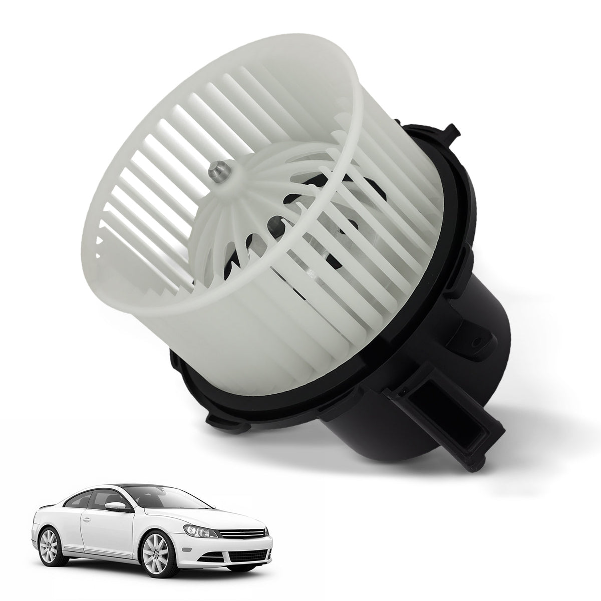 HVAC Blower Heater Motor with Fan Cage 700291 compatible For Audi A4 A5 Q5 S4 S5 2009-2012