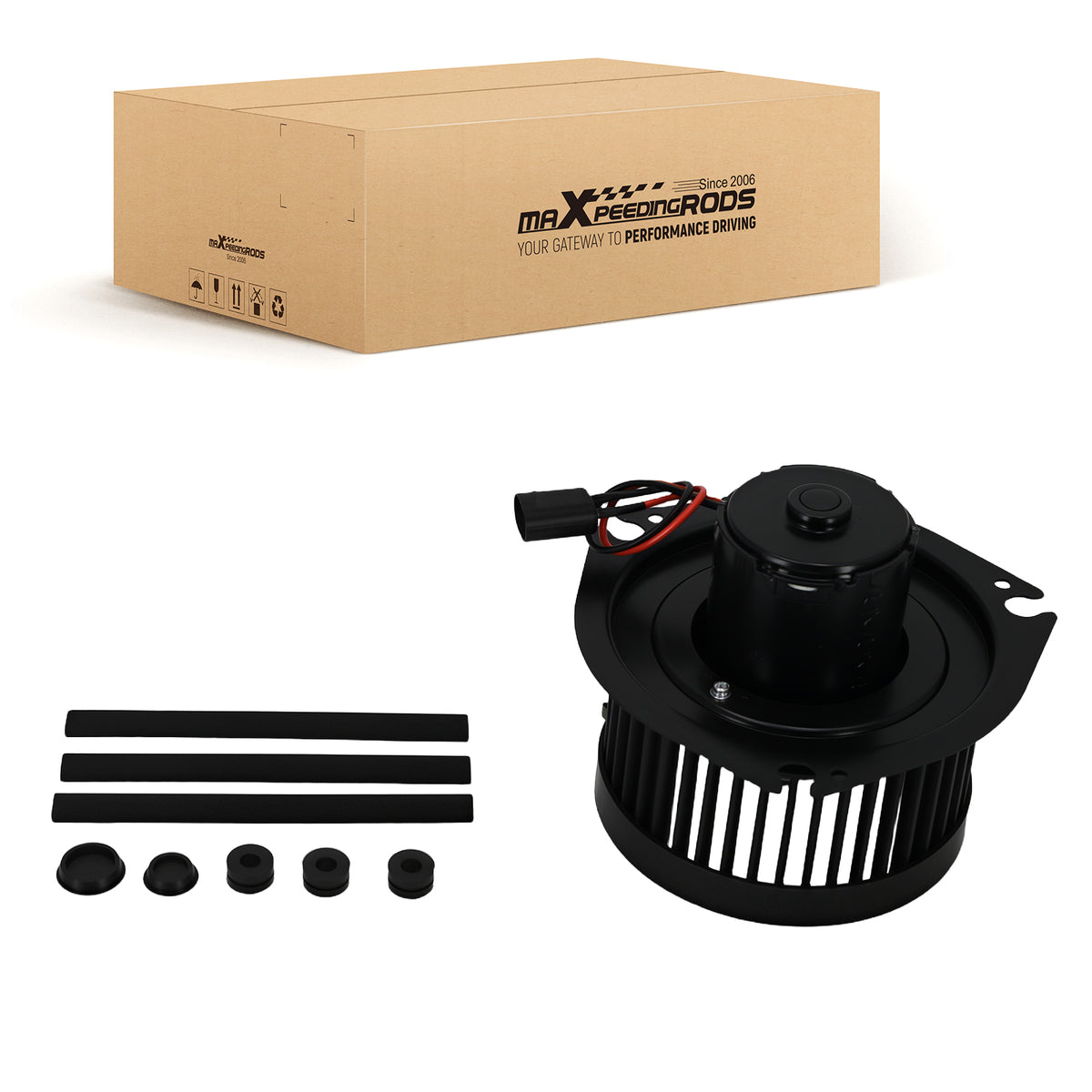 Heater Blower Motor compatible For Buick Chevrolet Oldsmobile Pontiac w/ Wheel 700073