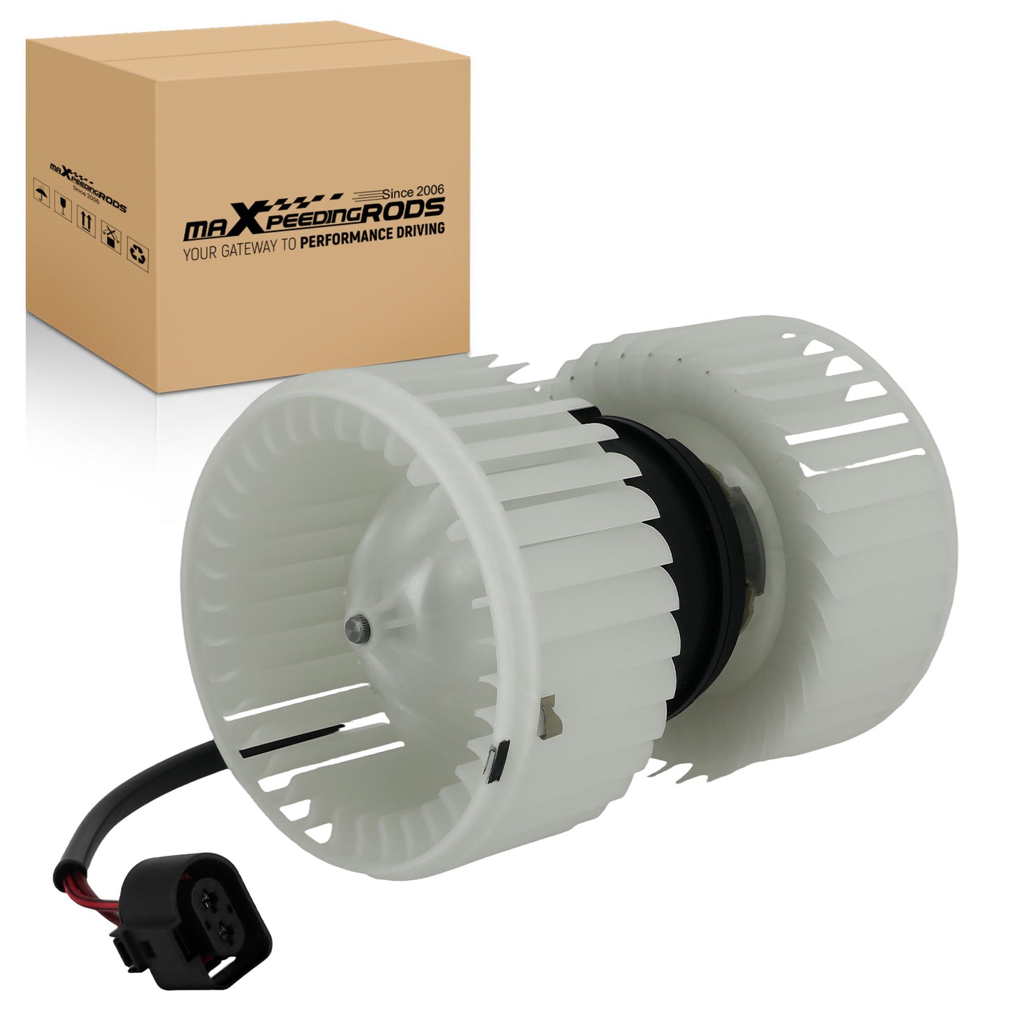 HVAC Heater Blower Motor w/ Fan Cage compatible For Audi A8 Quattro S8 2004-2010 4E0959101A