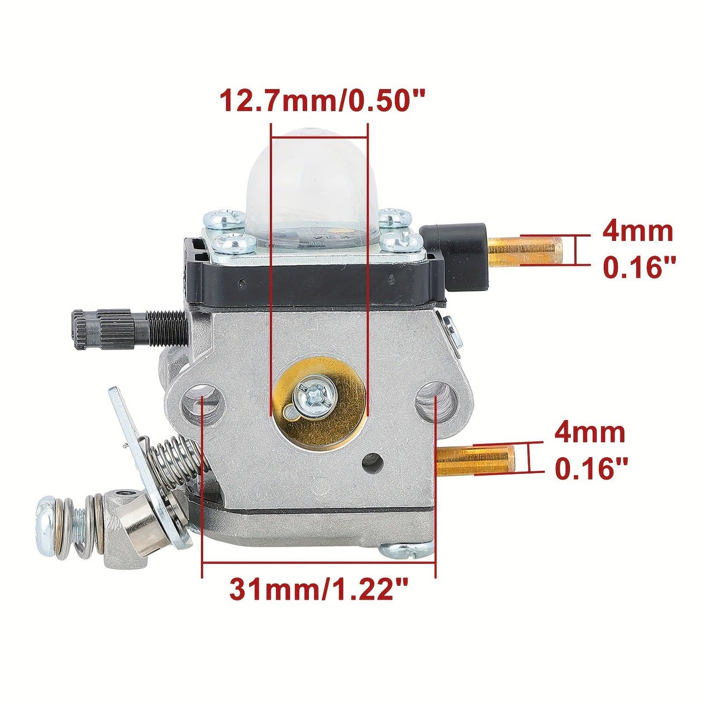 12520013124 Carburetor Kit For Echo 2119 2124 2130 HC-1500 Hedge Trimmers SV-4B Engines