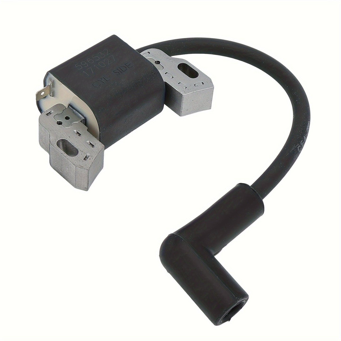 High-Performance Ignition Coil - Ensures Smooth Starts, Built to Last - Compatible with Briggs & Stratton 08P502, 09P602, 09P702 Lawn Mowers - Direct Replacement, Hassle-Free Installation