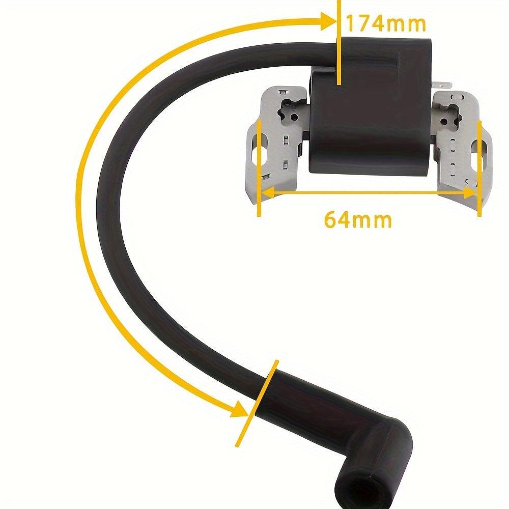 High-Performance Ignition Coil - Ensures Smooth Starts, Built to Last - Compatible with Briggs & Stratton 08P502, 09P602, 09P702 Lawn Mowers - Direct Replacement, Hassle-Free Installation