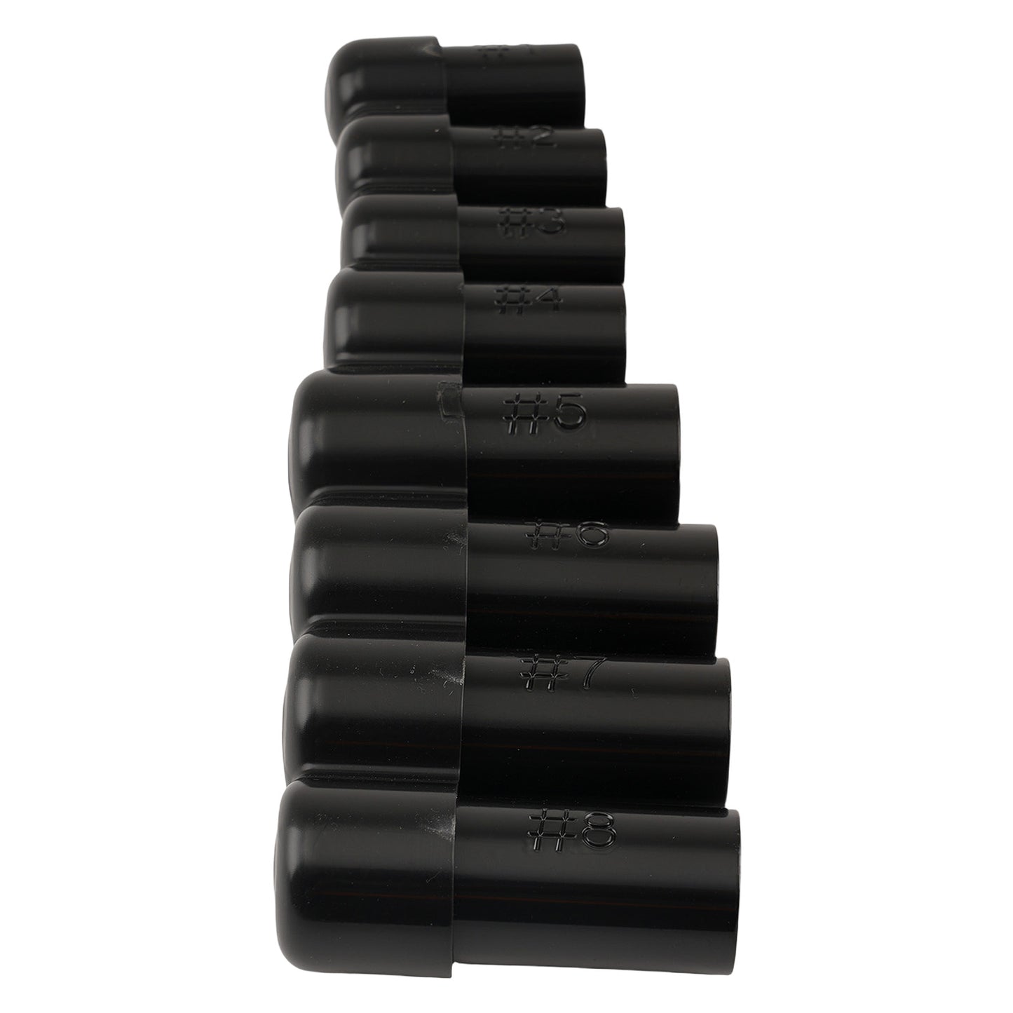 8pc Steel Tap Socket Set for Standard Metric Thread Making 1/8-1/2in NPT Tools