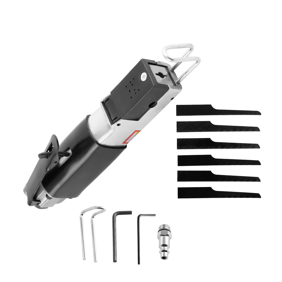 Air Reciprocating Saw Pneumatic Air Cutoff Repair Tool with 6x 24T32T Blades