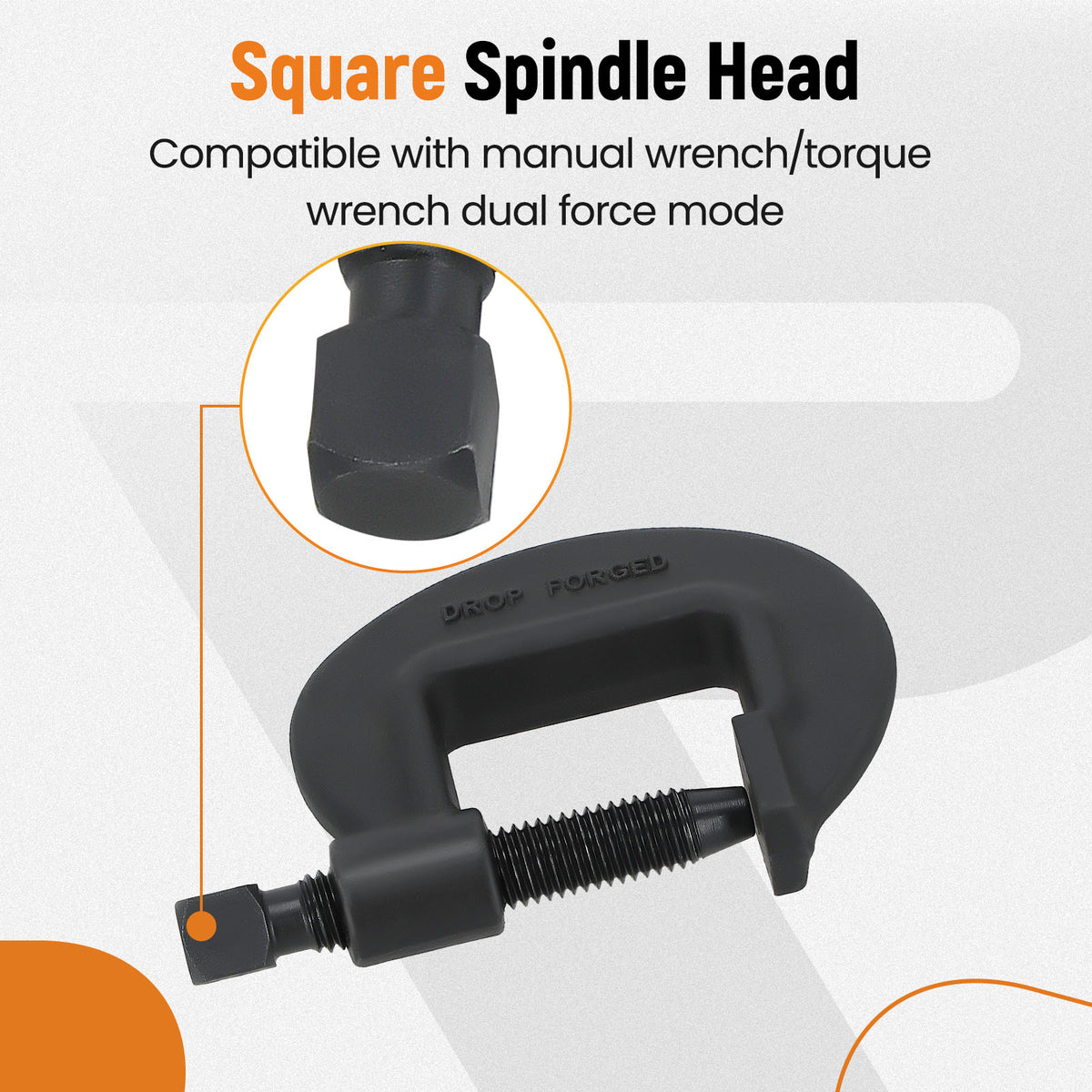 1.5‘’ Brute Force C-Clamp1-3/4 Opening Capacity 1-7/16 Throat For Shipbuilding