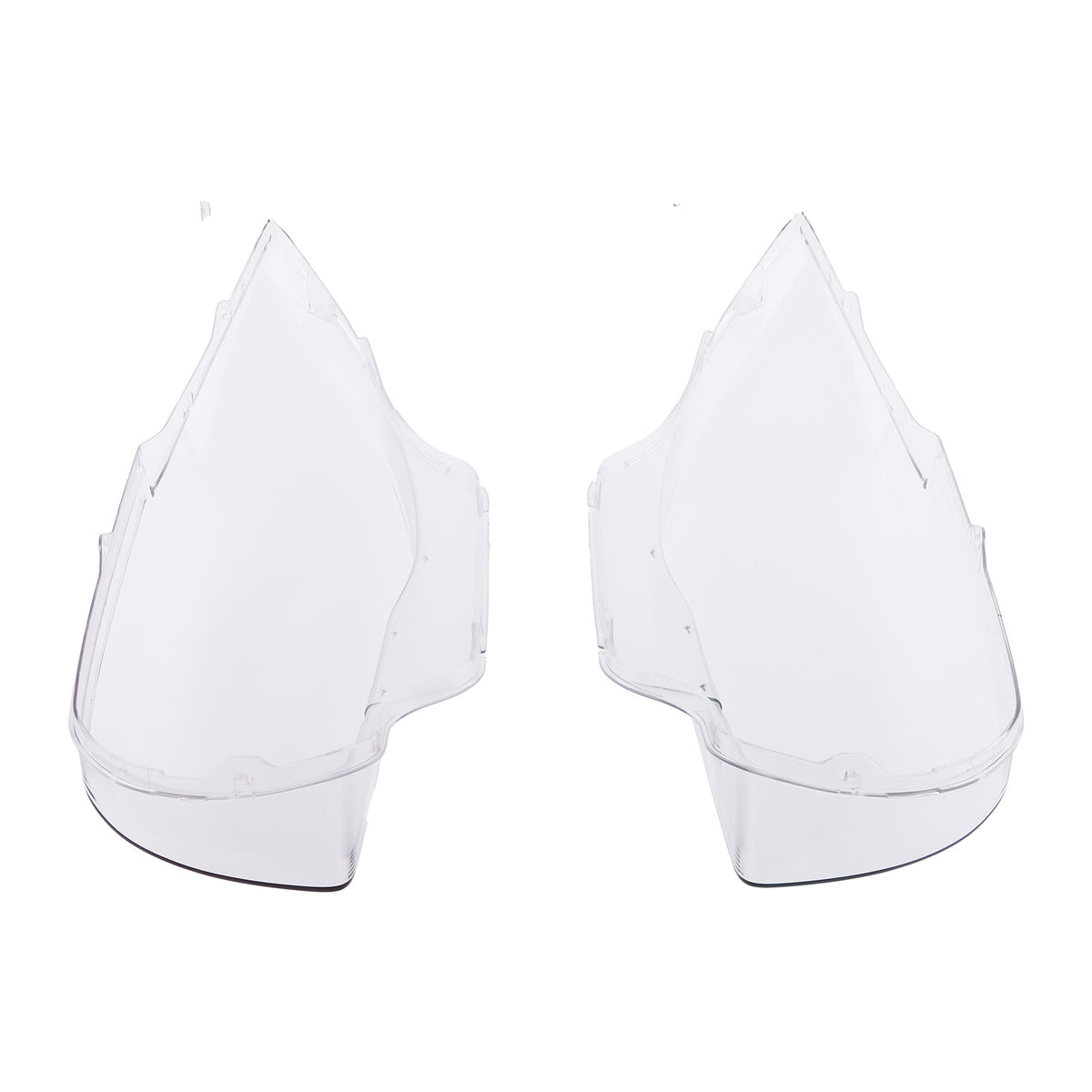 Left Right Headlight Lens Cover compatible For BMW E81 E82 E87 E88 1M 2003-2011 63117159301