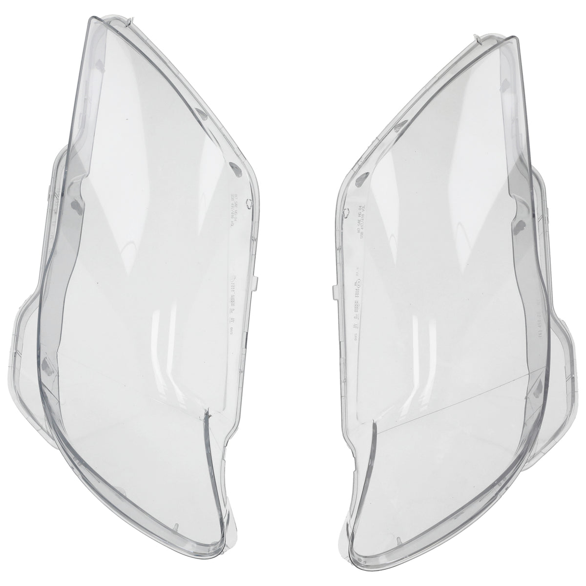 Front Headlight Lens compatible For BMW 7-Series E66 2005-2008 Left Right Clear
