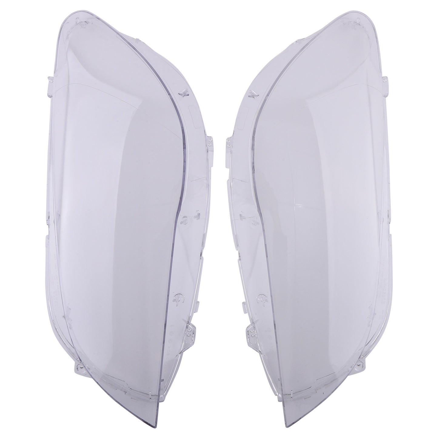 Left Right Headlight Lens Cover compatible For BMW 7 F01 F02 740i 740Li 750i 2009-2015