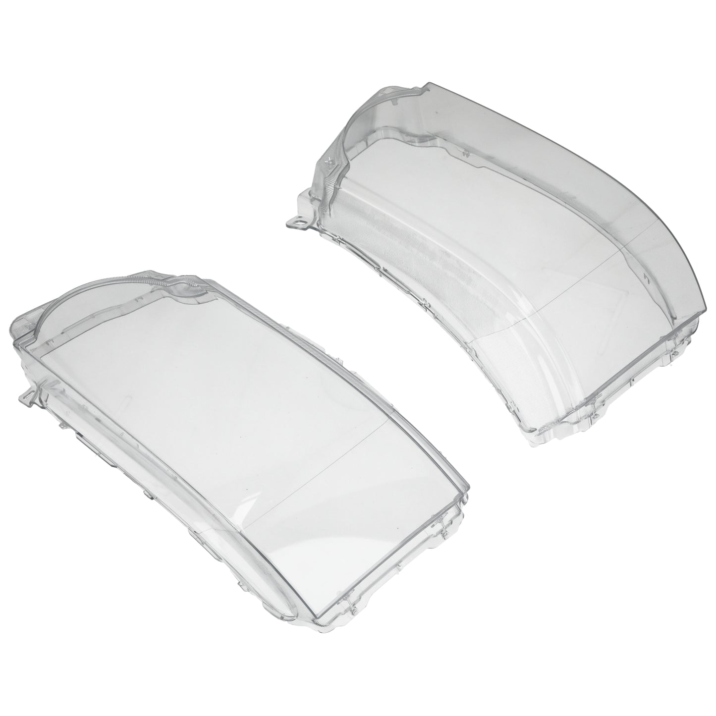 Pair Headlight Lens Cover compatible For Land Rover Range Rover Sport 2010 2011 2012 2013